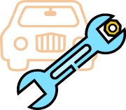 Car and wrench 180x150